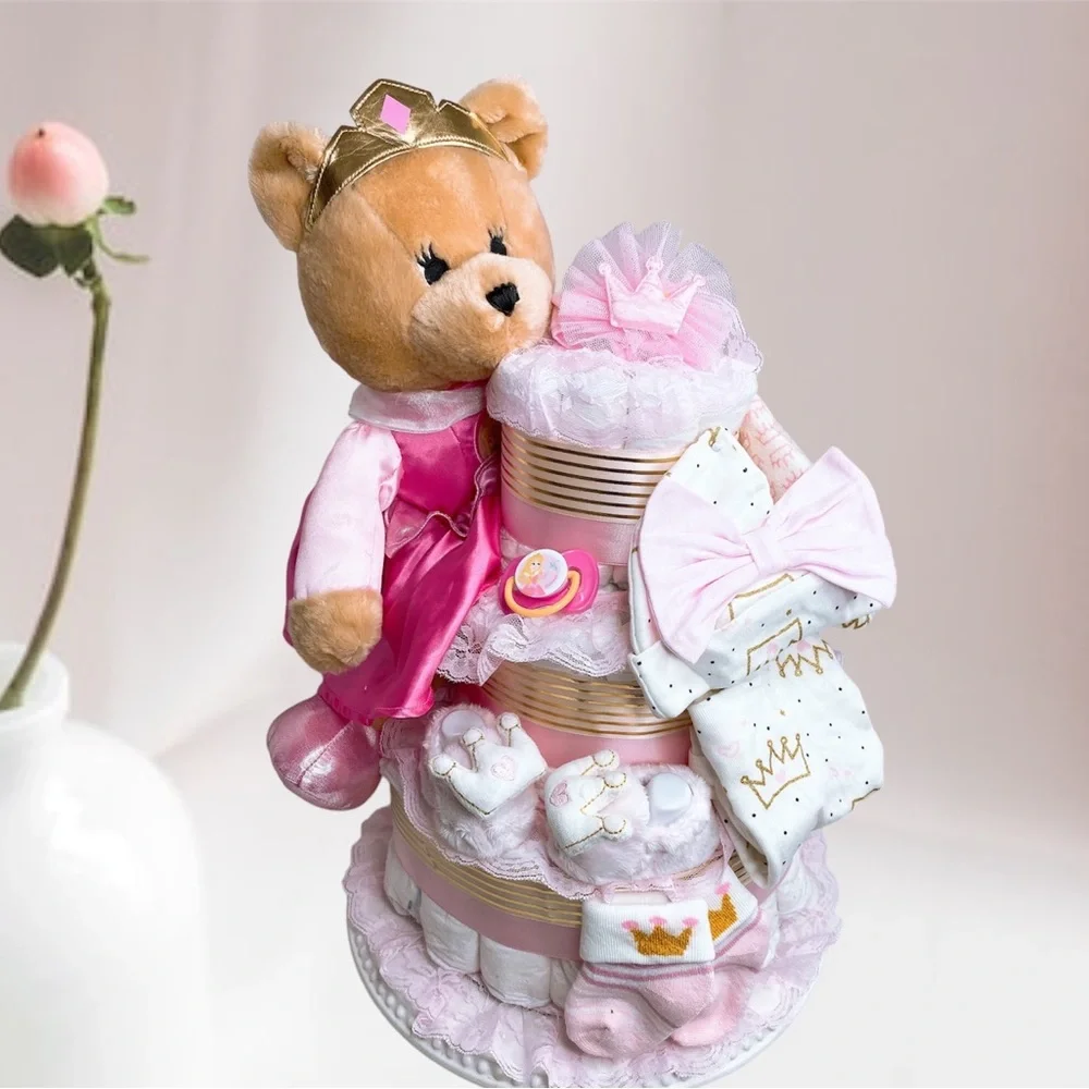 Princess Diaper Cake